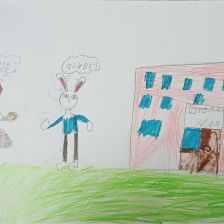 Вероника в конкурсе «Ну, погоди! Покажи класс!»