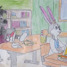 Есения в конкурсе «Ну, погоди! Покажи класс!»