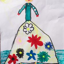 Вера Павловна Асабина в конкурсе «Оранжевый праздник»