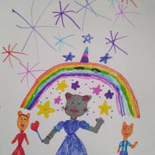 Анаис Зиедовна Бен Фалах в конкурсе «Оранжевый праздник»