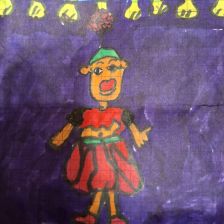 Мария Исакова в конкурсе «Оранжевый праздник»