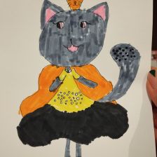 Мария Алексеевна Щербинина в конкурсе «Оранжевый праздник»