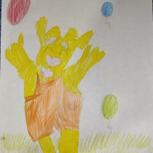 Мишка Матвейка Денисович Шишканов в конкурсе «Оранжевый праздник»