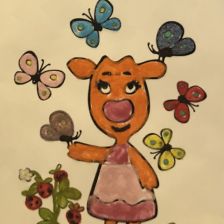 Самира Ильнуровна Абдреева в конкурсе «Оранжевый праздник»