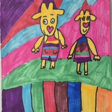 София Малдыбаева в конкурсе «Оранжевый праздник»