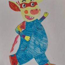 Милана Андреевна Шкирдова в конкурсе «Кто твой оранжевый герой?»