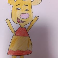 Алина Королева в конкурсе «Кто твой оранжевый герой?»