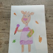 Валерия Максимовна Егорушкина в конкурсе «Кто твой оранжевый герой?»