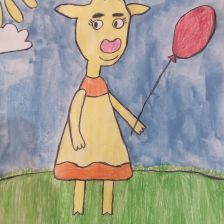 Даша Валерьевна Нечаева в конкурсе «Кто твой оранжевый герой?»