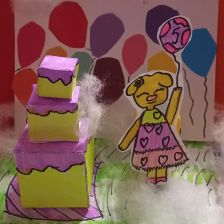 Виктория Александровна Диканёва в конкурсе «Оранжевый сюрприз»