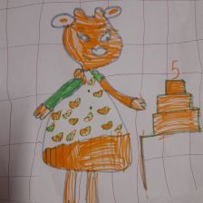 Мадина Айратовна Шайдуллина в конкурсе «Оранжевый сюрприз»