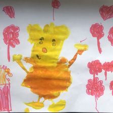 Мария Новикова в конкурсе «Оранжевый сюрприз»