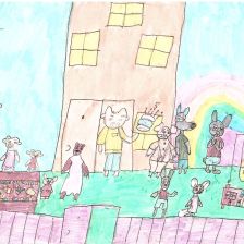 Грета Эриковна Зороглян в конкурсе «Оранжевый сюрприз»