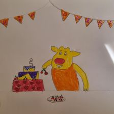 Айлана Артуровна Гильдеева в конкурсе «Оранжевый сюрприз»