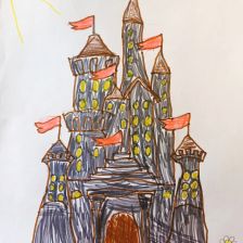 Надя Балина в конкурсе «Оранжевое настроение»