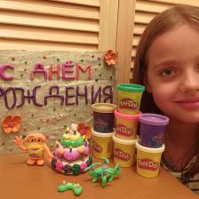 Анастасия Романовна Халеева в конкурсе «День рождения Play-Doh!»