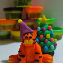 Хачатуров Арсений в конкурсе «Play-Doh - Новый год 2022»