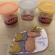 Мария Денисовна Горбоносова в конкурсе «Play-Doh - Новый год 2022»