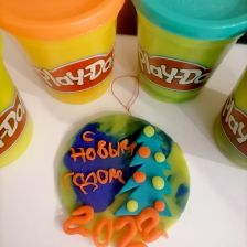 Павел Максимович Петунин в конкурсе «Play-Doh - Новый год 2022»