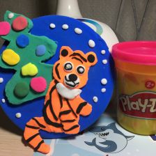 Анна Дмитриевна Кузьмичева в конкурсе «Play-Doh - Новый год 2022»