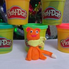 Крылова Павловна Евгения в конкурсе «Play-Doh - Новый год 2022»