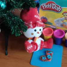 Анна Алексеевна Благодатских в конкурсе «Play-Doh - Новый год 2022»