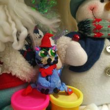 Дарья Денисовна Богословцева в конкурсе «Play-Doh - Новый год 2022»