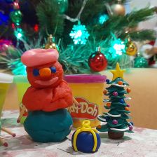 юлия Федорович Поздняков в конкурсе «Play-Doh - Новый год 2022»