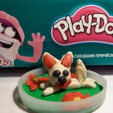 Алёна Дмитриевна Брычкина в конкурсе «Play-Doh питомцы»