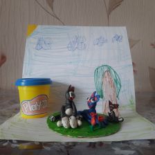 Ксения Андреевна Бибик в конкурсе «Play-Doh питомцы»