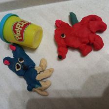 Настя Орлова в конкурсе «Play-Doh питомцы»