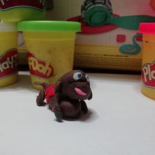 Анна Кривошапкина в конкурсе «Play-Doh питомцы»