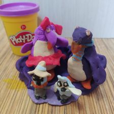 ADELIYA Игоревна ZAKHARYAEVA в конкурсе «Play-Doh питомцы»