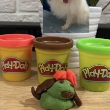 Соня Хрусталева в конкурсе «Play-Doh питомцы»