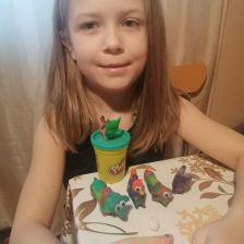 Мария Дмитриевна Поспелова в конкурсе «Play-Doh питомцы»
