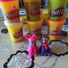 Любовь Николаевна Оноприенко в конкурсе «Play-Doh питомцы»