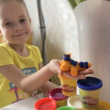 Амалия Гарипова в конкурсе «Play-Doh питомцы»