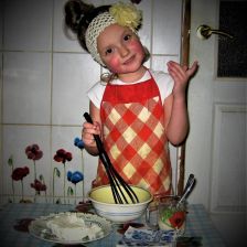 Маруська в конкурсе «Конкурс маленьких поваров»