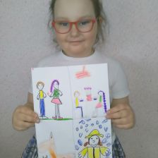 Анфиса Васильева в конкурсе «Один день в Простоквашино»