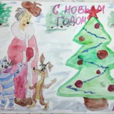 Айдар Наилевич Апкалимов в конкурсе «Новый год в Простоквашино»