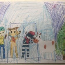 Мария Алексеевна Данилова в конкурсе «Новый год в Простоквашино»