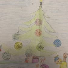 Анастасия Александровна Леонова в конкурсе «Новый год в Простоквашино»