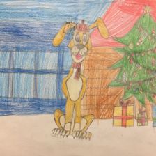 Фатима Мухаммадовна Ярбилова в конкурсе «Новый год в Простоквашино»