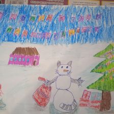 Кирилл Михайлович Вербицкий в конкурсе «Новый год в Простоквашино»