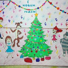 Ника Александровна Исакова в конкурсе «Новый год в Простоквашино»