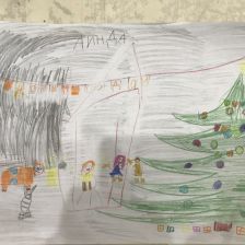 Линда Георгиевна Анастасова в конкурсе «Новый год в Простоквашино»