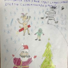 Алиса Климова в конкурсе «Новый год в Простоквашино»