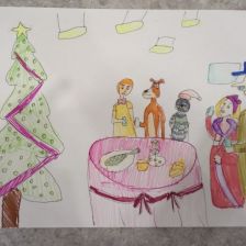 Ксения Николаевна Кулешова в конкурсе «Новый год в Простоквашино»