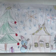 Аида Юлиановна Седи в конкурсе «Новый год в Простоквашино»