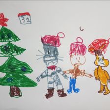 Михаил Дмитриевич Тукин в конкурсе «Новый год в Простоквашино»